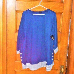 Brand New Loose Fitting TOP ~ LILLY ~ 2X